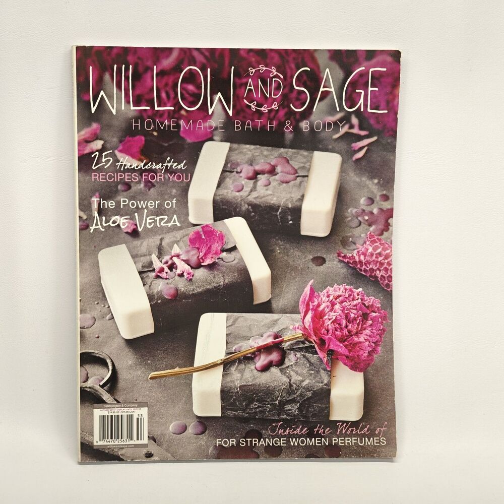 Willow and Sage Autumn 2015 Vol 2 Issue 2 Homemade Bath Body DIY Recipe Magazine
